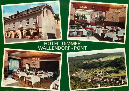 Postcard hotels restaurants Hotel Dimmer Wallendorf Pont
