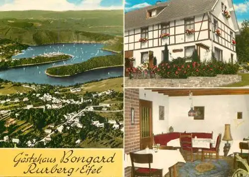 Postcard hotels restaurants Gastehaus Bongard Rurberg Eifel