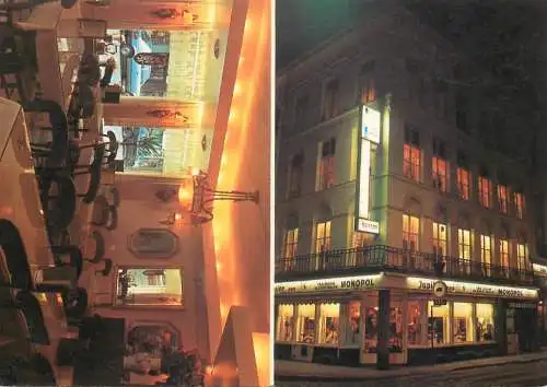 Postcard hotels restaurants Spain Tea room Monopol