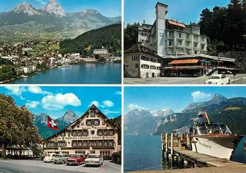 Postcard hotels restaurants Hotel Eden Brunnen