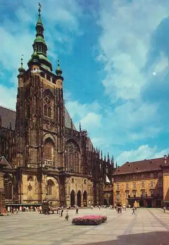Czech Republic Praha St. Vitus cathedral
