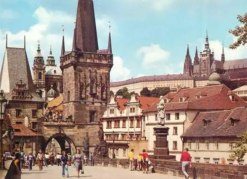 Czech Republic Praha Charles bridge