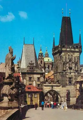 Czech Republic Praha Charles bridge