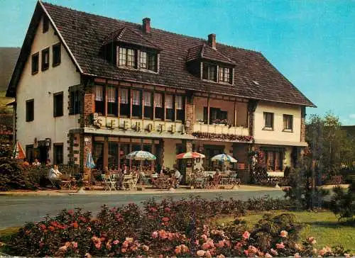 Postcard hotels restaurants pension Seehotel Becker cafe Dorf am See