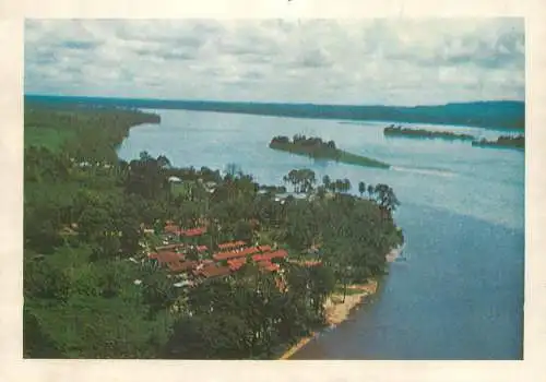 Gabon Lamberene Oguue river Albert Schweitzer Hospital
