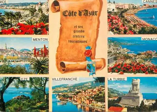 France Cote d'Azur multi view