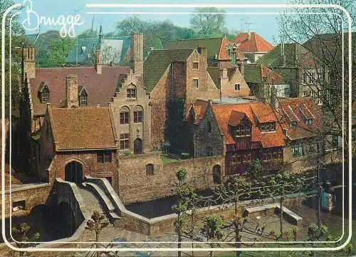 Belgium Brugge Jardin Arents Pont Saint Boniface
