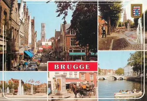 Belgium Brugge landmarks