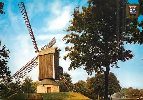 Belgium Brugge wind mill