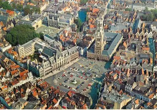 Belgium Brugge panorama