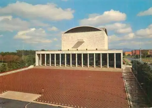Postcard Italy Rome Congress Hall