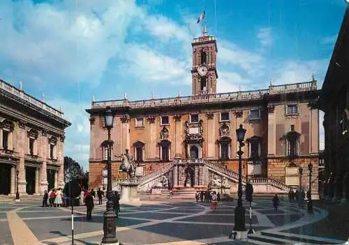 Postcard Italy Rome Campidoglio's square