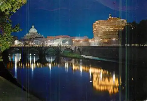 Postcard Italy Rome Castel Sant'Angelo