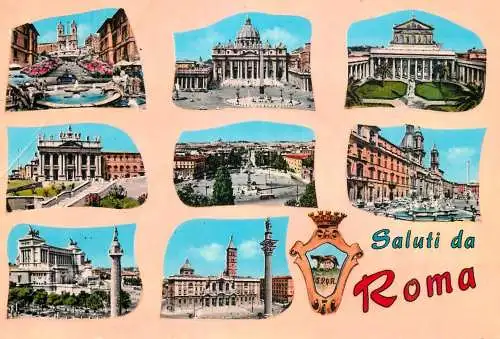 Postcard Italy Rome souvenir