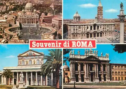 Postcard Italy Rome souvenir