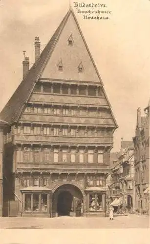 Postcard Germany Bildesheim Knockenhauer