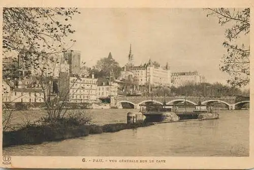 Postcard France Pau sur le Gave