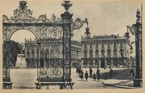 Postcard France Nancy place Stanislas