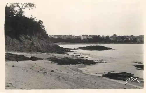 Postcard France Dinard beach