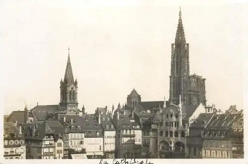 Postcard Belgium Strasbourg