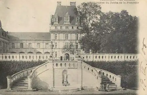 Postcard France Valençay castle