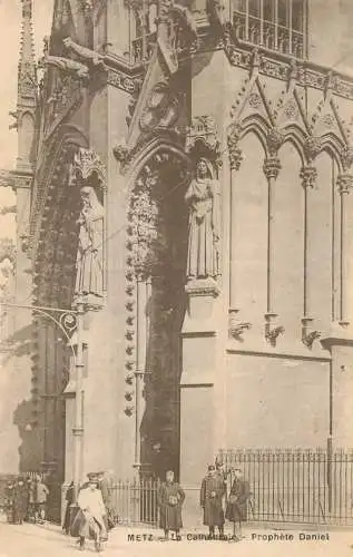 Postcard France Metz cathedrale
