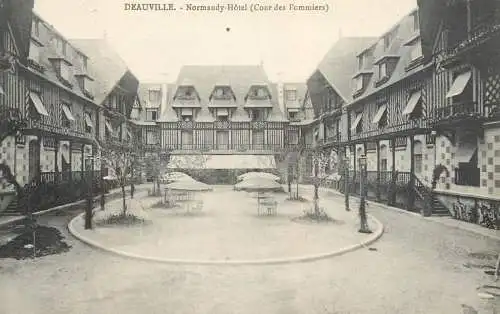 Postcard France Deauville Hotel Normandy