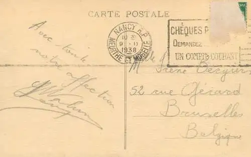 Postcard France Nancy Stanislas square