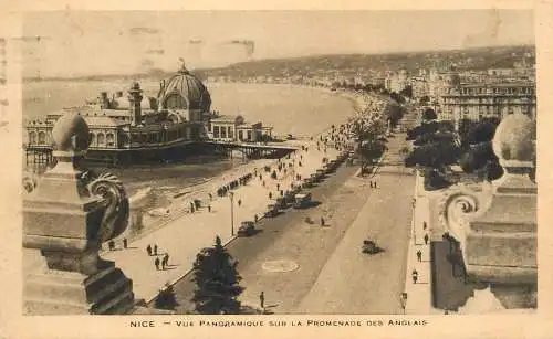 Postcard France Nice pier