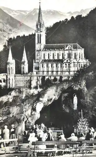 Postcard France Lourdes