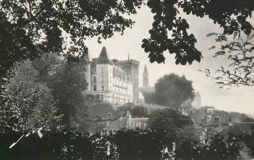 Postcard France Pau chateau