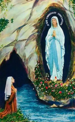 Postcard France Lourdes