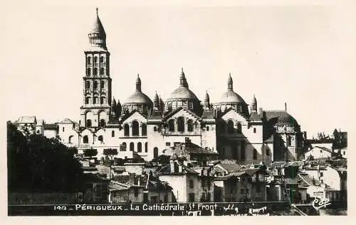 Postcard France Perigueux cathedrale