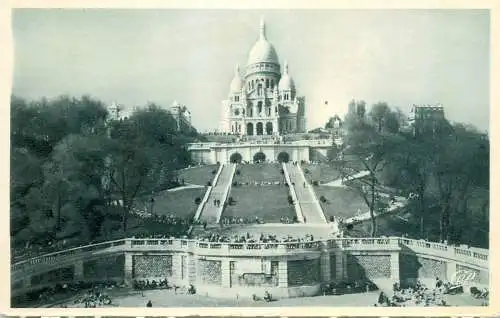 Postcard France Paris Sacré Coeur