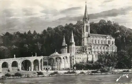 Postcard France Lourdes