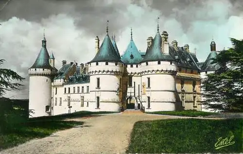 Postcard France Chaumont sur Loire