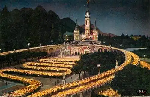 Postcard France Lourdes