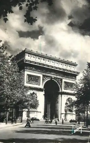 Postcard France Paris Arc de Triomphe