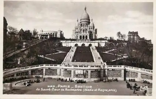 Postcard France Paris Sacré Coeur