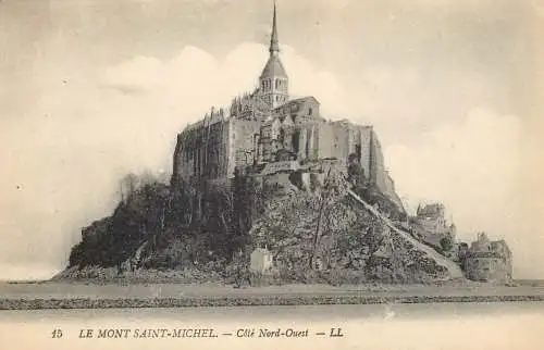 Postcard France Mont Saint Michel