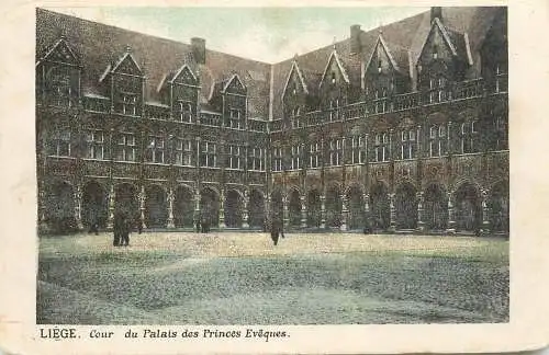 Postcard Belgium Liege Palais des Princes