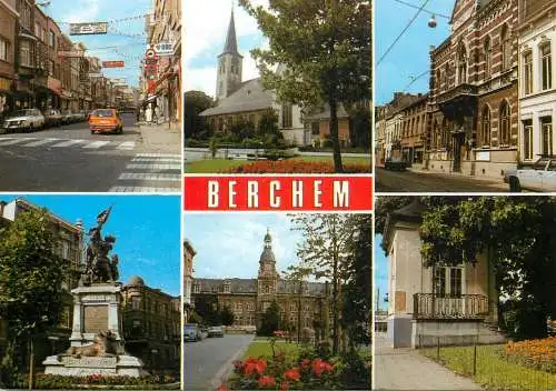 Berchem multi views postcard