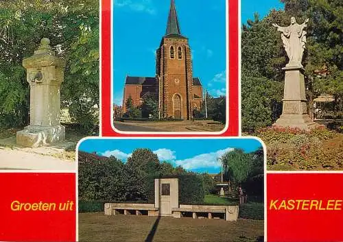 Kasterlee multi views postcard