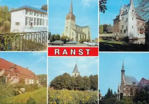 Ranst multi views postcard