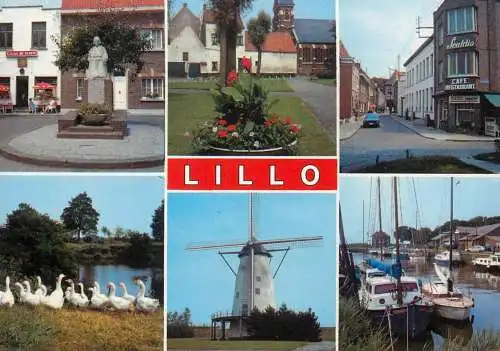 Lillo multi views postcard