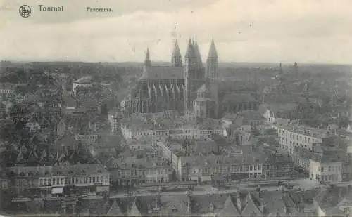 Postcard Belgium Tournai