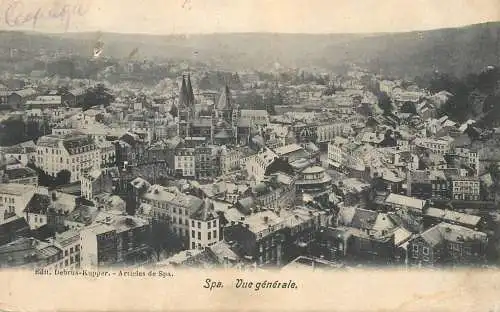 Postcard Belgium Spa
