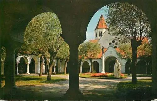 Postcard Belgium Knokke eglise des moines