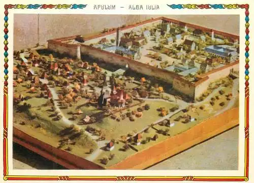 Romania Mitropolia Ardealului Incinta cu Biserica Veche si Catedrala construita de Mihai Viteazul in 1597