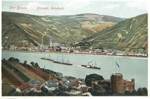 AK Viele Grusse vom schonen Rhein - Hohneck